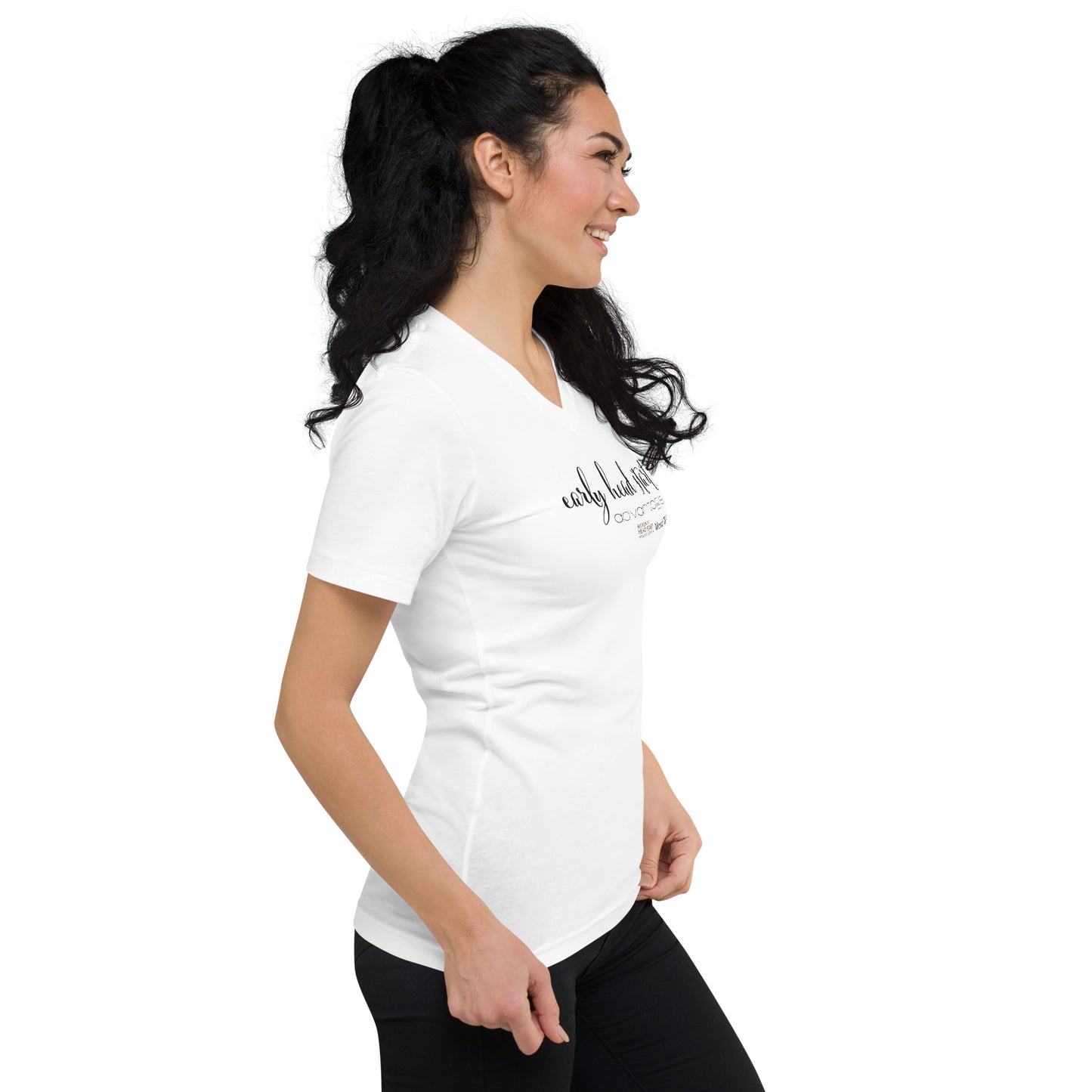 I am Early Head Start Unisex Short Sleeve V-Neck T-Shirt