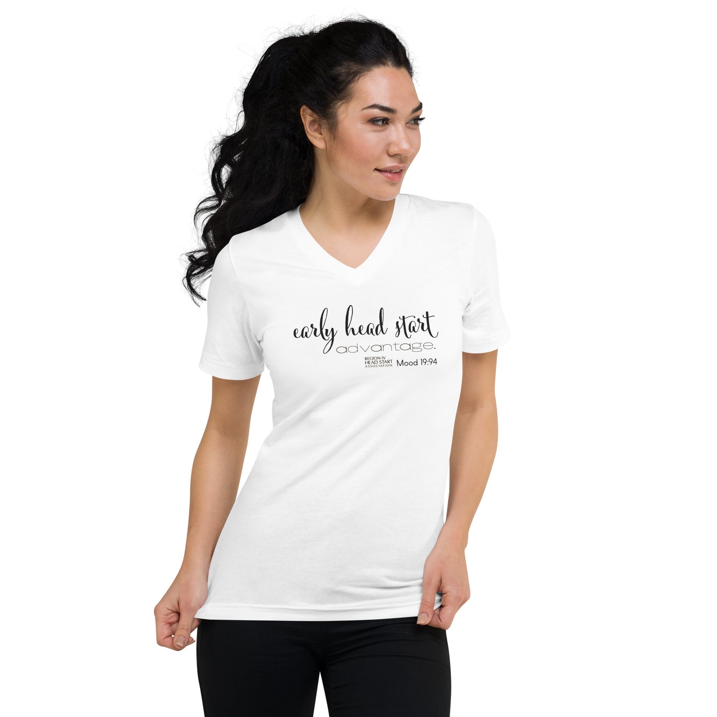 I am Early Head Start Unisex Short Sleeve V-Neck T-Shirt
